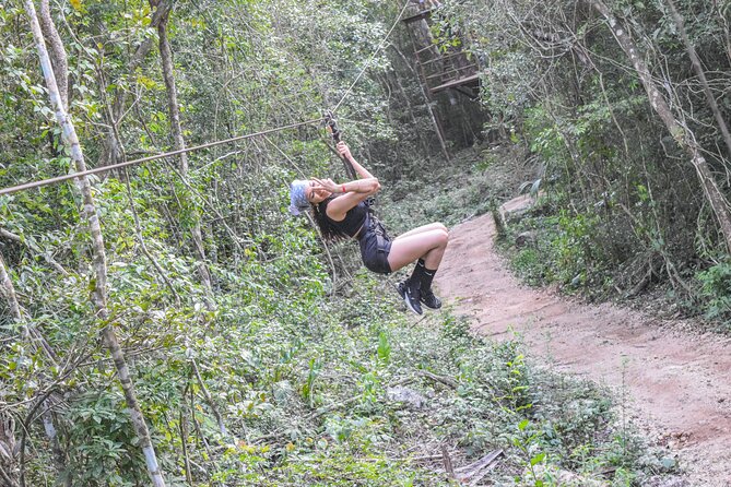 Half Day in Cancun Atvs Ziplines and Cenote Park - Snacks, tacos, and the real cost