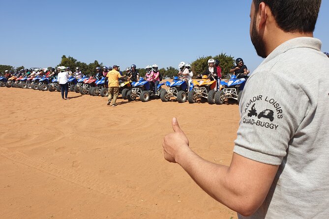 Half day Quad excursion / Half day quad - What the pace means for beginners and families