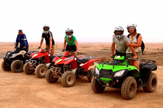 Half-day Quad excursions in the Agafay desert - Key points at a glance