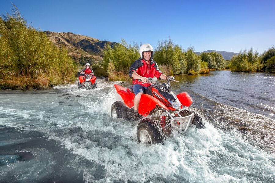 Hanmer Springs 2-Hour Quad Bike Safari - Weather changes the character of the safari