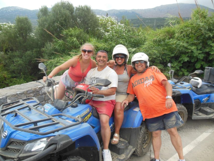 Hersonisos - Malia :off-road quad safari with transfer+Lunch - Key points before you book