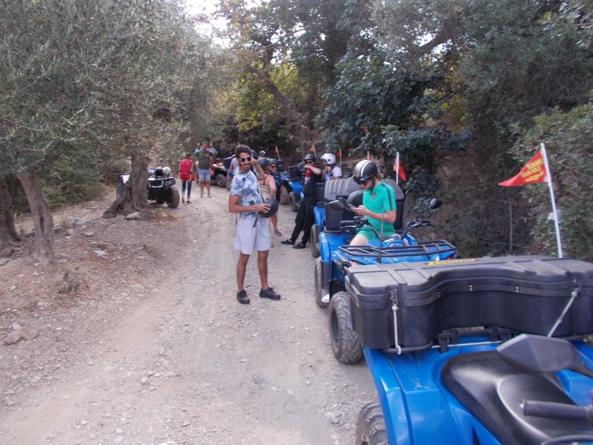 Hersonisos - Malia :off-road quad safari with transfer+Lunch - The quad, the driving rules, and the seat problem