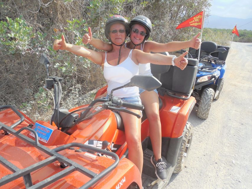 Hersonisos - Malia :off-road quad safari with transfer+Lunch - What this Crete quad safari is really like