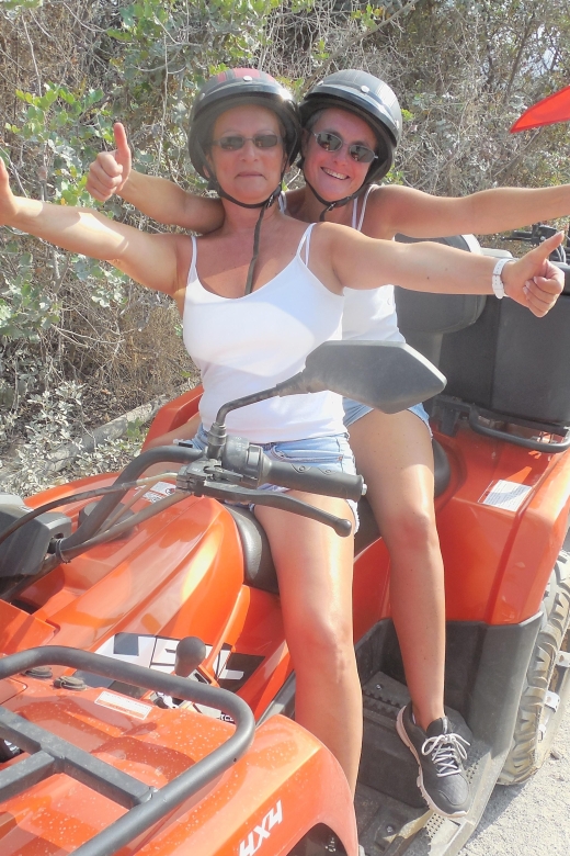 Hersonisos - Malia :off-road quad safari with transfer+Lunch - Malia Palace adds history to the ride