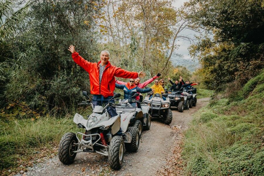 Hersonissos: ATV Quad Bike Safari in the Mountains of Crete - Small churches and grazing animals near Karouzanos