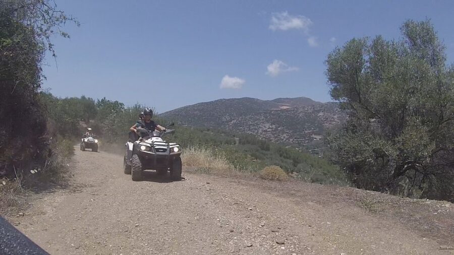 Hersonissos: ATV Quad Bike Safari in the Mountains of Crete - Views toward Lyttos and Kasteli