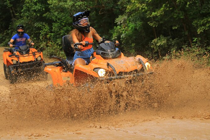 Hidden Cenote Swim & ATV Jungle Adventure with Transportation - What the Can-Am Outlander ride feels like