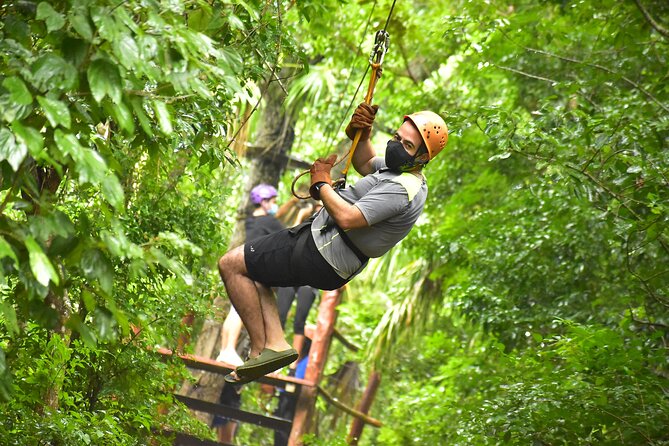 Horseback riding and ATV in the jungle, Ziplines, Cenote & Lunch - Horseback riding in the jungle