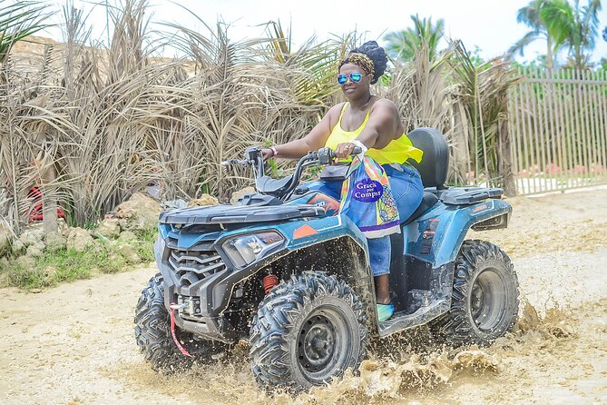 Horseback Riding and ATV or Buggy to Water Cave and Macao Beach - Rough tracks in an ATV or buggy