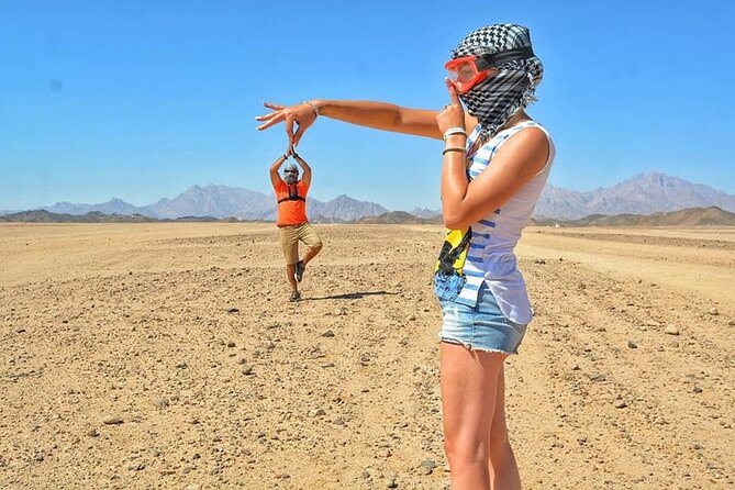 Hurghada: ATV Quad Safari& Bedouin Village Tour - The ATV ride through Hurghada’s desert