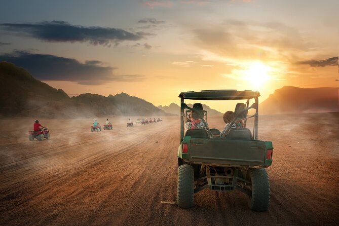 Hurghada: ATV Quad Safari, Camel Ride & Bedouin Village Tour - From Hurghada hotel pickup to the desert station