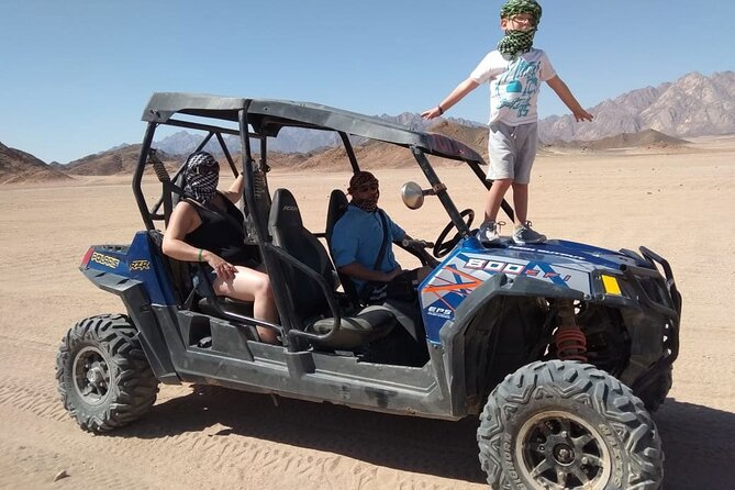 Hurghada: ATV Quad Safari, Camel Ride & Bedouin Village Tour - Sunset, mountain views, and photos