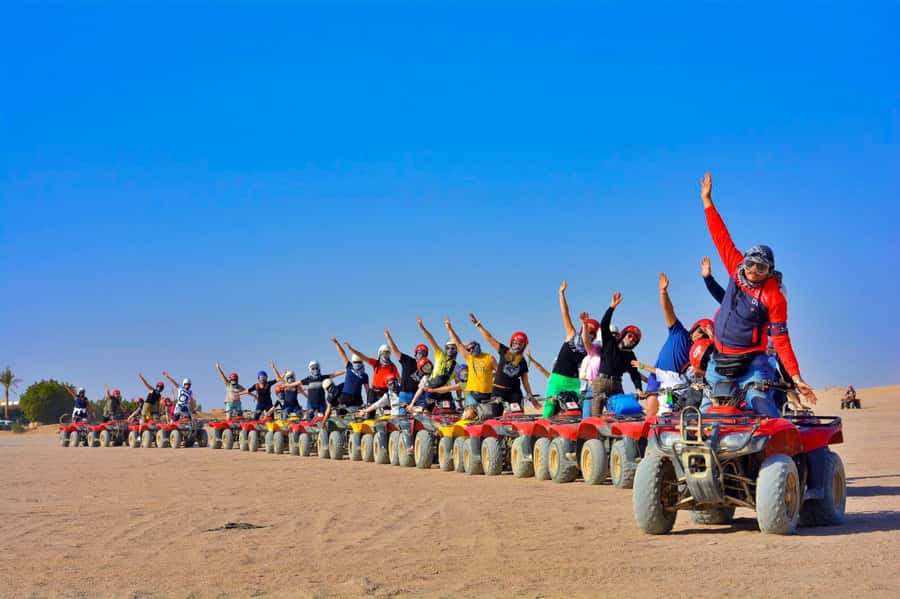 Hurghada: Desert Quad, Bedouin Village, and Camel Ride Tour - Languages, guide support, and group comfort