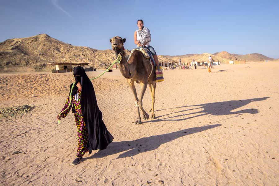 Hurghada: Desert Quad Bike Camel Ride with Optional GoPro - What $14 really gets you