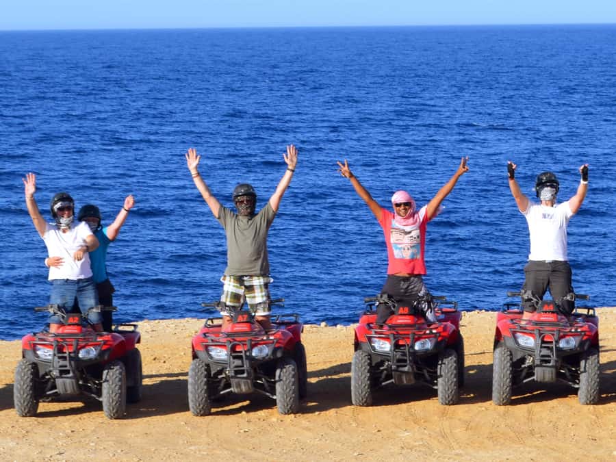 Hurghada: Morning Quad Bike & ATV Adventure Along a Red Sea - The camel ride is a brief cultural extra