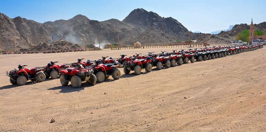Hurghada: Morning Quad Bike Tour, Camel Ride and Transfer - Guides, safety, and the feel of the operation