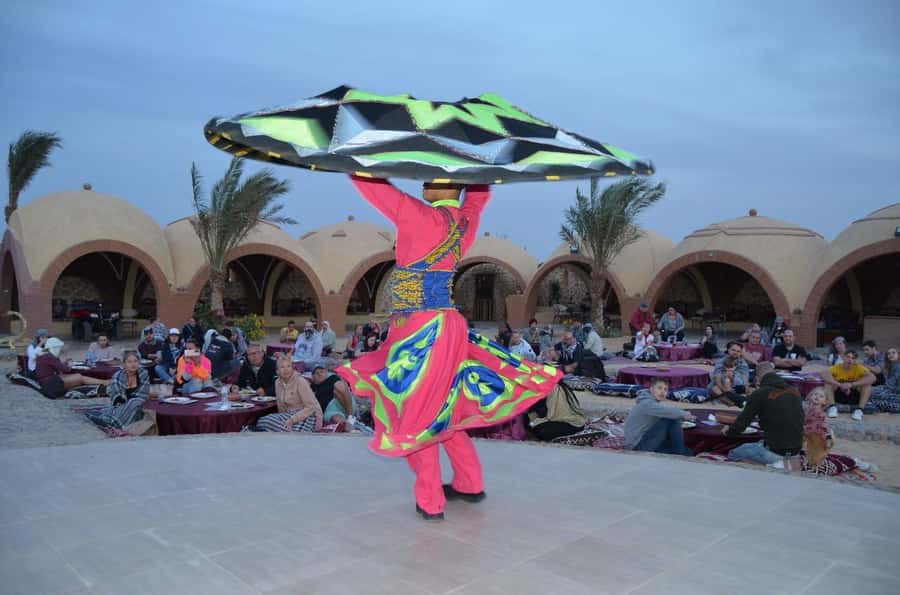 Hurghada: Quad and Buggy Safari with Dinner and Show - From Hurghada hotels to the desert