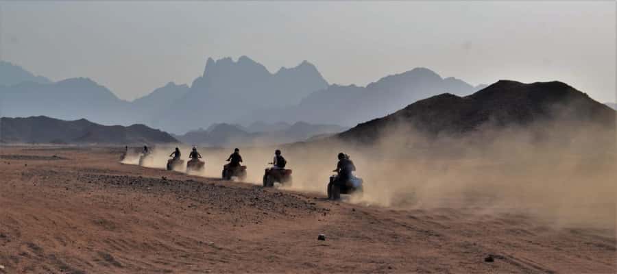 Hurghada: Quad Bike and Camel Ride with Dinner and Show - A short camel ride and a closer look at village life