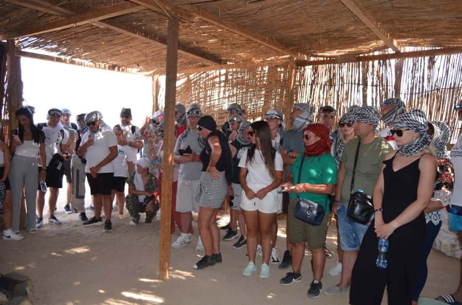 Hurghada: Quad Bike and Camel Ride with Dinner and Show - Dinner brings rice, grilled meat, salads, and fruit