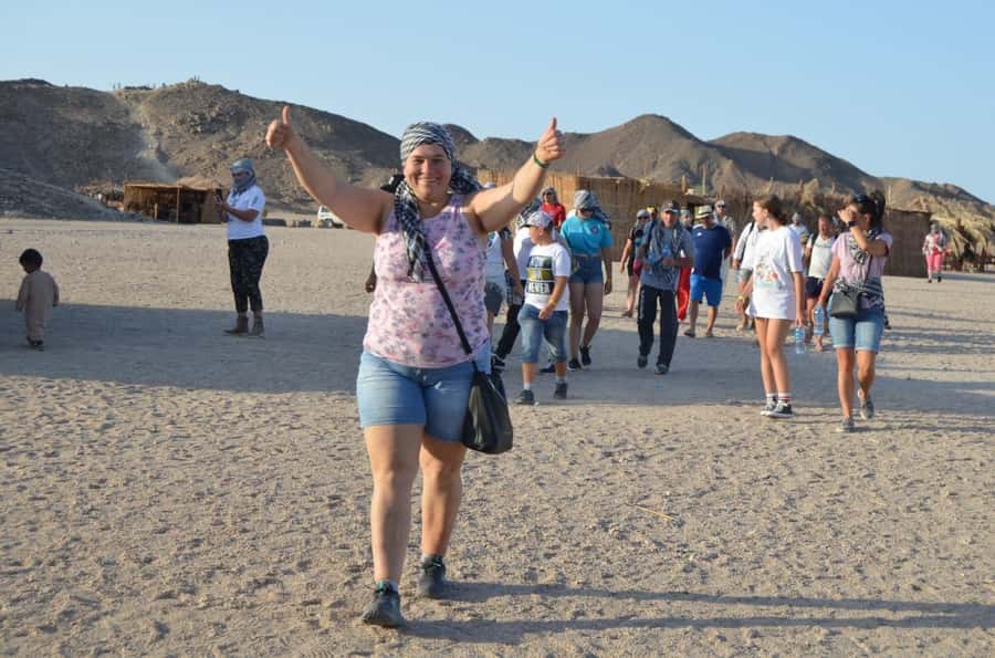 Hurghada: Quad Bike and Camel Ride with Dinner and Show - The 50-kilometer ride across open sand