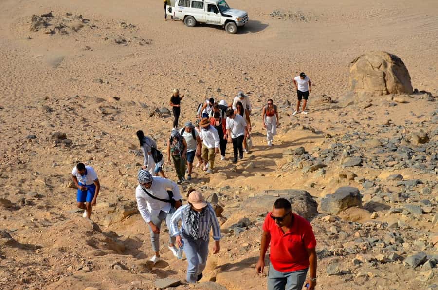 Hurghada: Quad Bike, Buggy, and Camel Ride & Bedouin Village - Key points at a glance