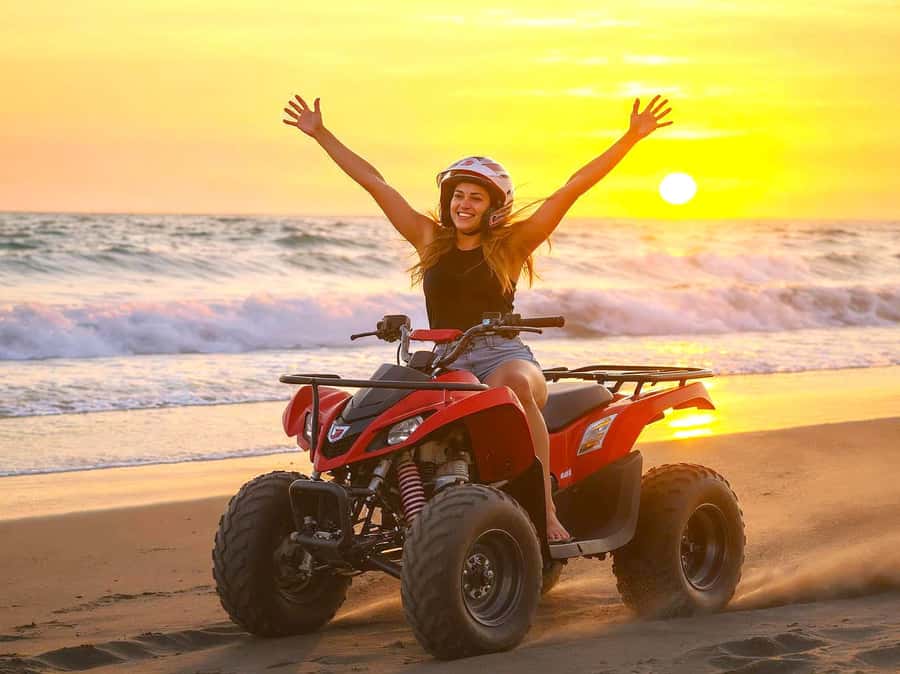 Hurghada: Quad Bike, Camel, Show, Dinner, & Stargazing Trip - Safety training and the first ride