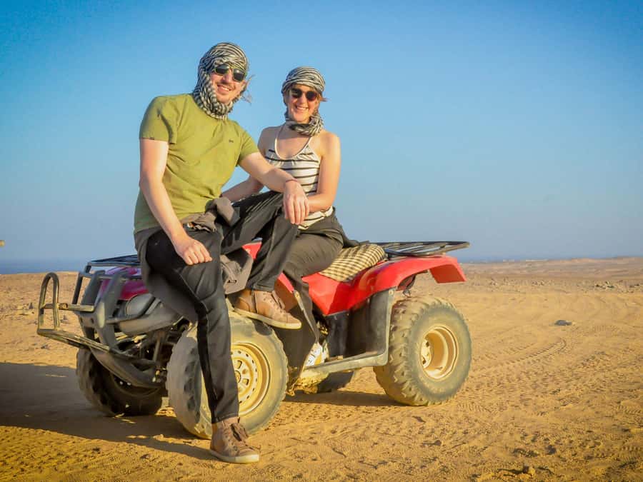 Hurghada: Quad Bike, Camel, Show, Dinner, & Stargazing Trip - Sunrise, standard, and sunset choices