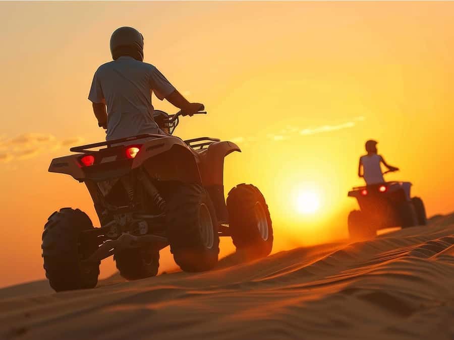 Hurghada: Quad Bike, Camel, Show, Dinner, & Stargazing Trip - Getting from the resort to the quad base