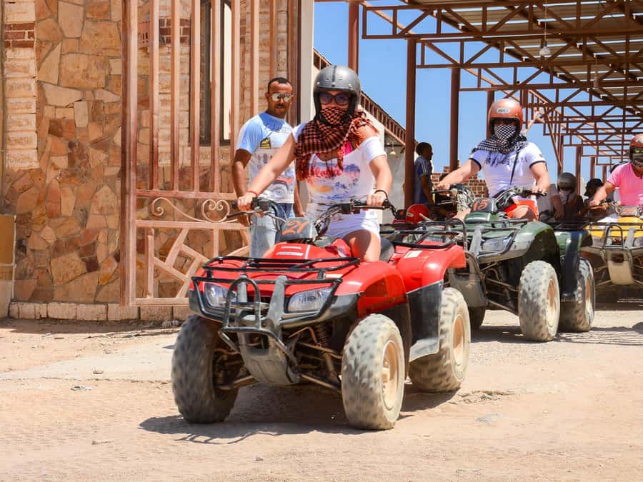 Hurghada: Quad Bike Tour of the Desert and Red Sea - Fast group or regular group?
