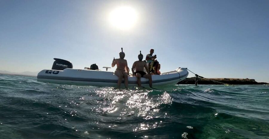Hurghada: Safari ATV Quad & Speedboat to Orange bay island - What the Quad Safari Feels Like