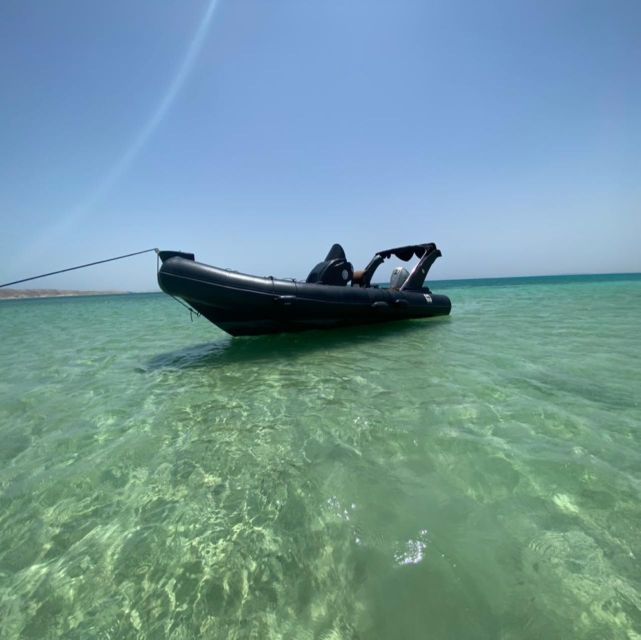 Hurghada: Safari ATV Quad & Speedboat to Orange bay island - Speedboat Across the Red Sea