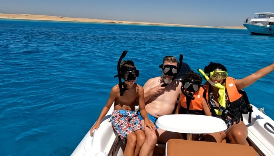 Hurghada: Safari ATV Quad & Speedboat to Orange bay island - Food, Drinks, and What to Bring
