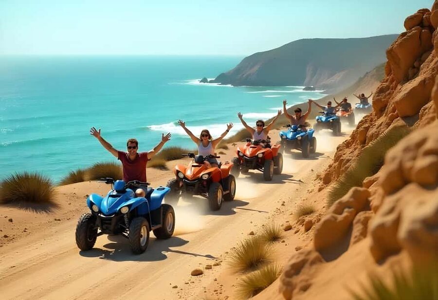 Hurghada: Sea and Mountains Quad or Buggy Family Tour - From your hotel to the Red Sea Mountains