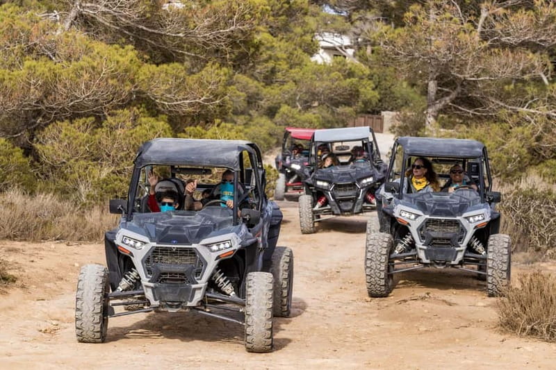 Ibiza: Guided Buggy Tour with Beach Stops - Cala Comte and the western coast