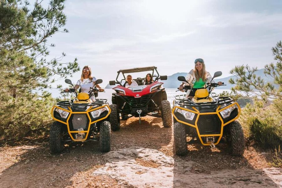 Ibiza: Quad Adventure to Explore Beaches and Unique Views - Leaving Ibiza’s resort roads behind