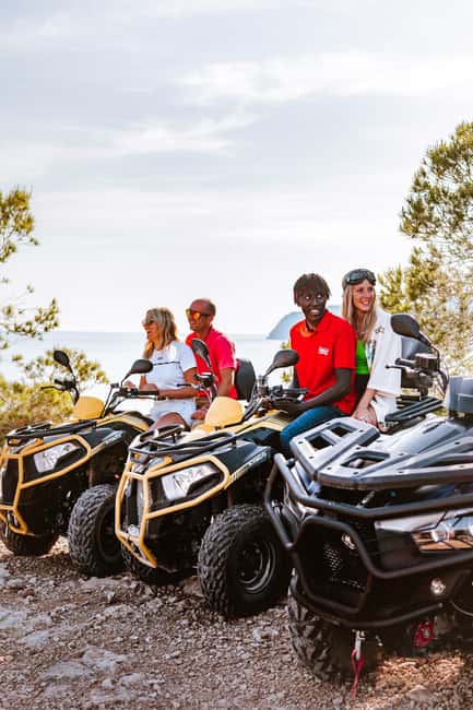 Ibiza: Quad Adventure to Explore Beaches and Unique Views - The first ride: instruction, roads, and rural Ibiza