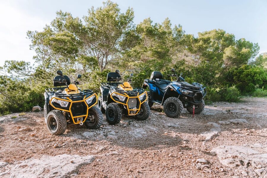 Ibiza: Santa Eulalia ATV Quad Sightseeing Tour - Ancient coastal paths and Ibiza’s cliff views