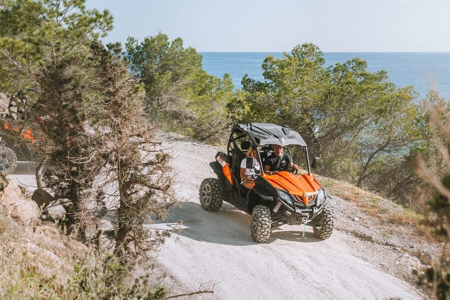 Ibiza: Santa Eulalia Buggy Sightseeing Tour - Coastal views, cliffs, and carefully chosen stops