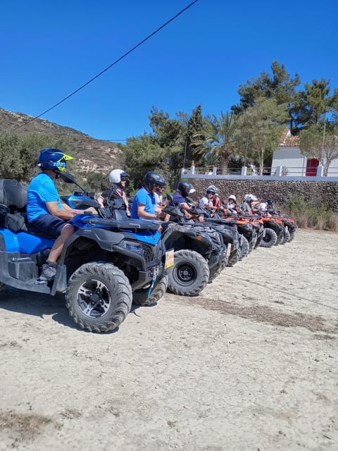 Ierapetra: Quad ATV 4x4 Exceptional Day in South Crete 2025 - Down to the village taverna