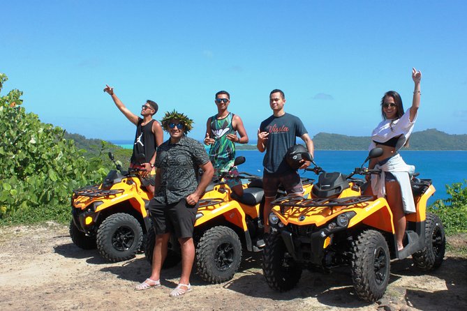 Island Tour & Getaway on the Bora Bora Mountains by Quad / ATV - The shared ATV question