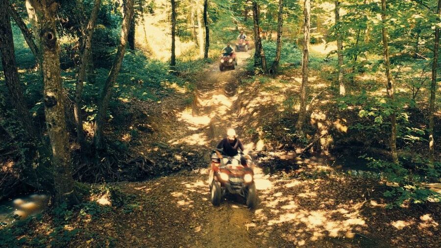 Istanbul: Belgrad Forest ATV Tour with Ziplining Option - Getting set up on the ATV