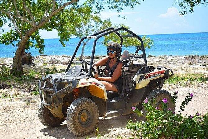 Jamwest ATV Off-Road Adventure & Zipline Combo in Negril - Sandy washes, rocky hills, and a rough ride