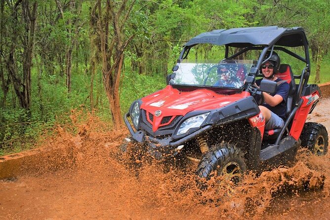 Jamwest ATV Off-Road Adventure & Zipline Combo in Negril - Practice laps before the ATV trail