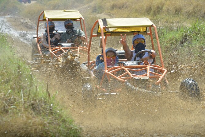 Jeep, Buggy, Rafting and Zipline Tour in Antalya - Gözleme, swimming, and a zipline stop