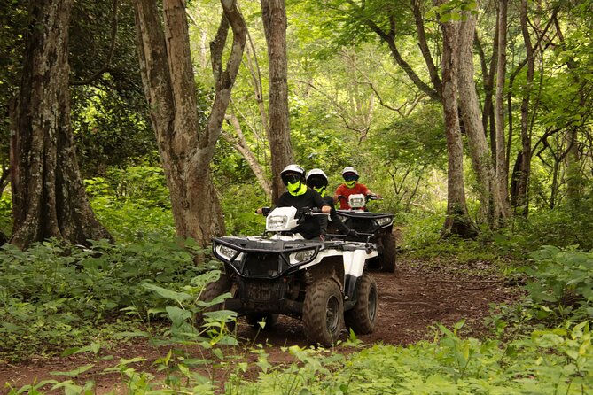 Jungle ATV Tour "La Tigra" double (2 persons ride tandem on ATV) - Key points at a glance
