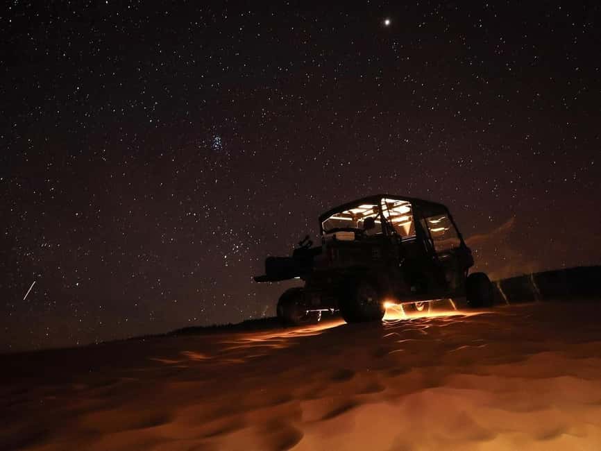 Kanab: Coral Pink Sand Dunes Sunset UTV, S’mores and Stars - Guides, pace, and the limits of the commentary