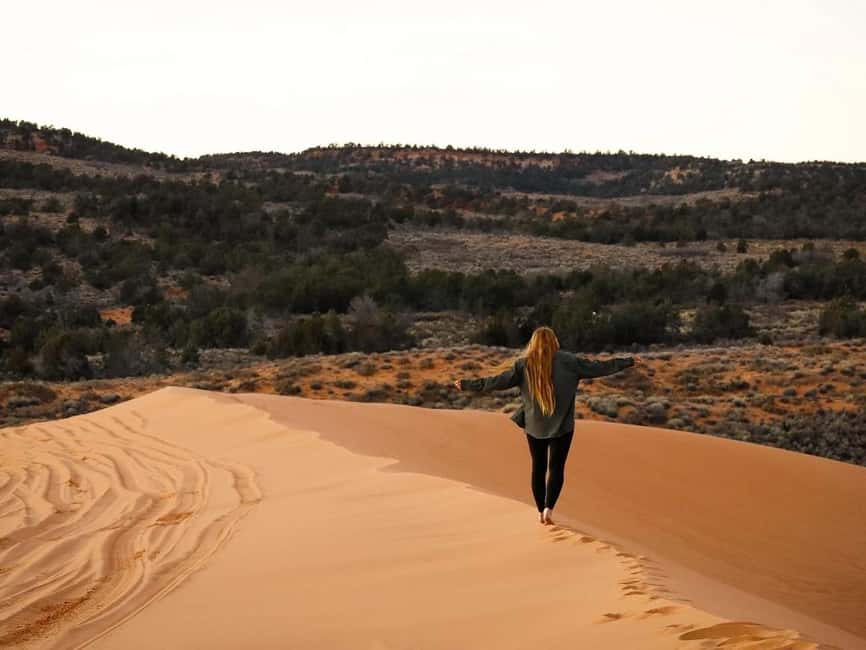 Kanab: Coral Pink Sand Dunes Sunset UTV, S’mores and Stars - One hour of UTV driving across the dunes