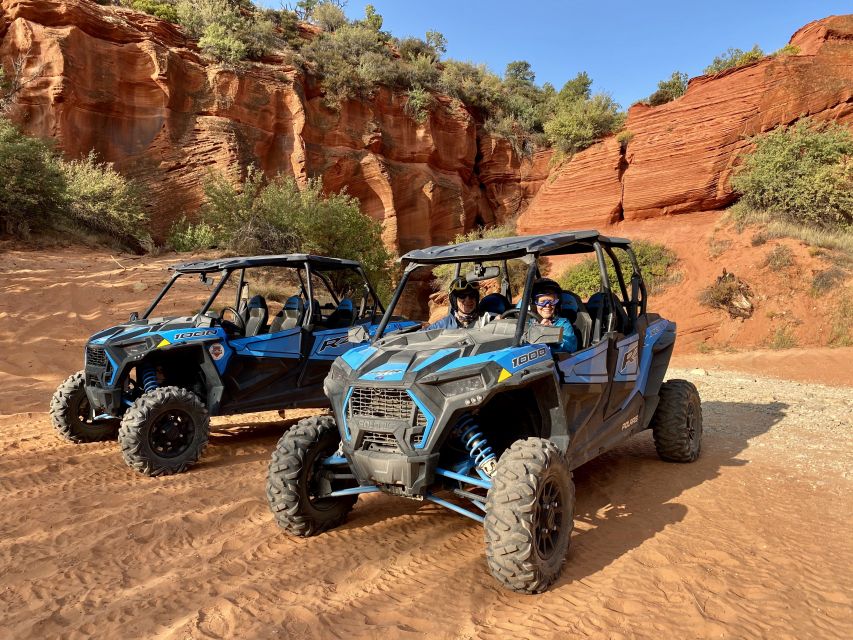 Kanab: Peek-a-Boo Slot Canyon ATV Self-Driven Guided Tour - What driving your own Polaris ATV feels like