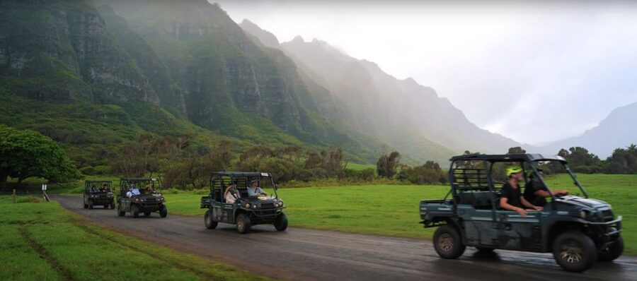 Kaneohe: Kualoa Ranch Guided UTV Tour - Movie locations with a real sense of place