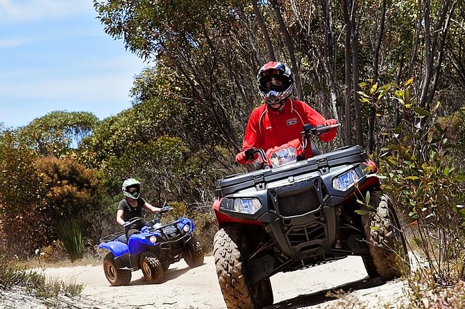 Kangaroo Island Quad Bike (ATV) Tours - Getting started at Vivonne Bay